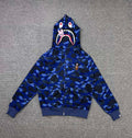 BAPE x Stray Kids FW25 Shark Full-Zip Hoodie