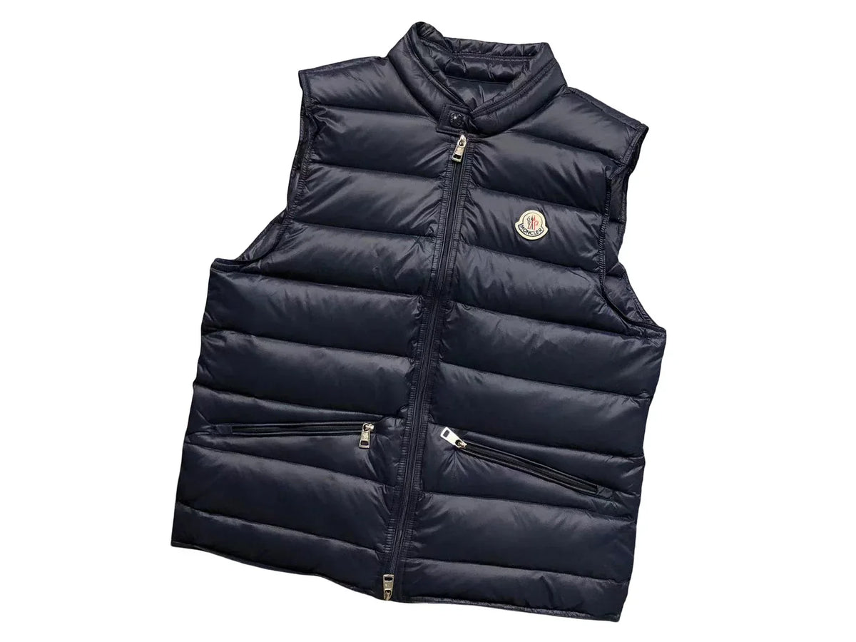 Moncler Gui Gilet in Navy