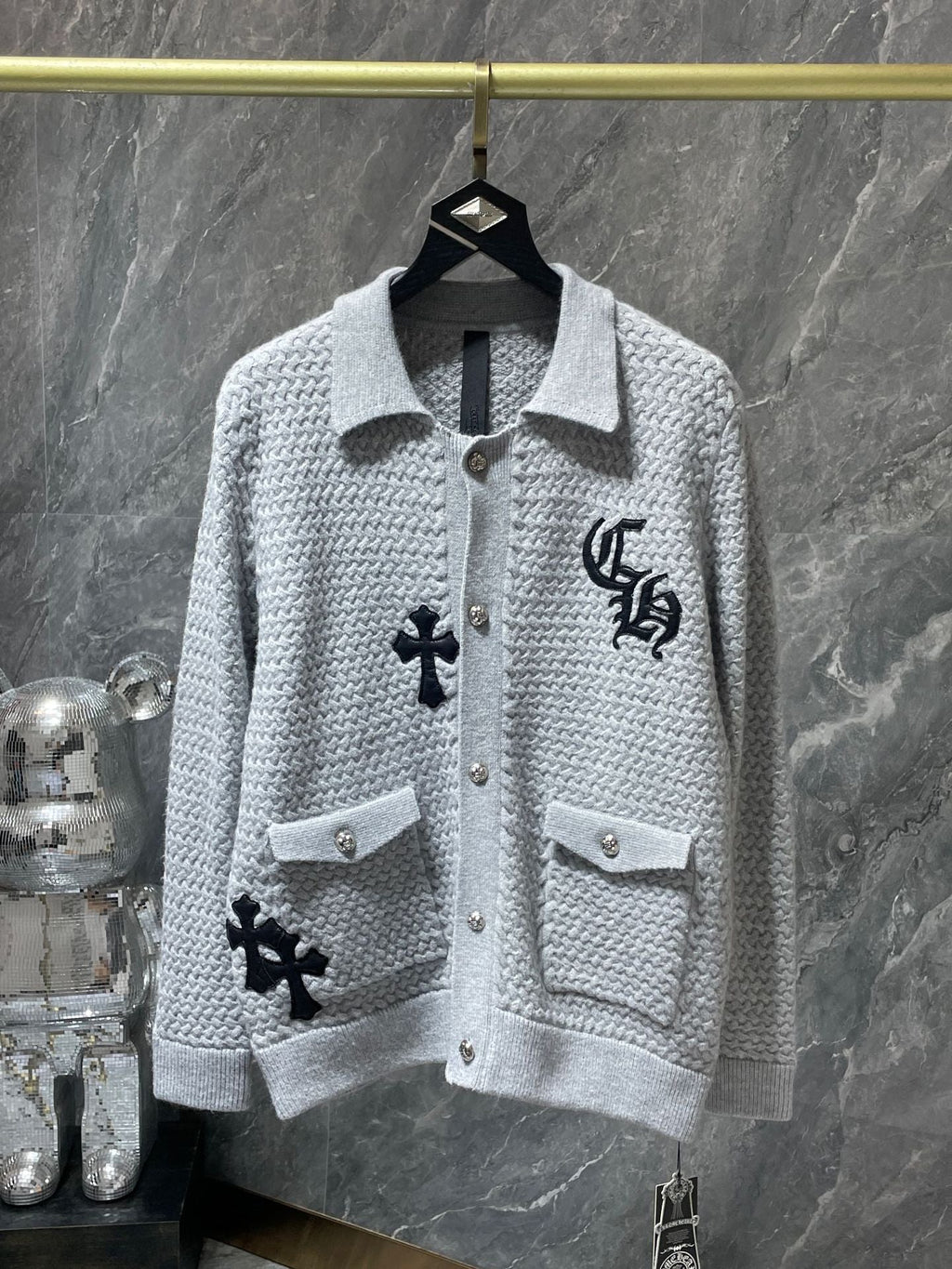 Chrome Hearts Cardigan Sweater 004
