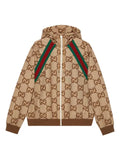 Gucci GG Supreme hooded jacket