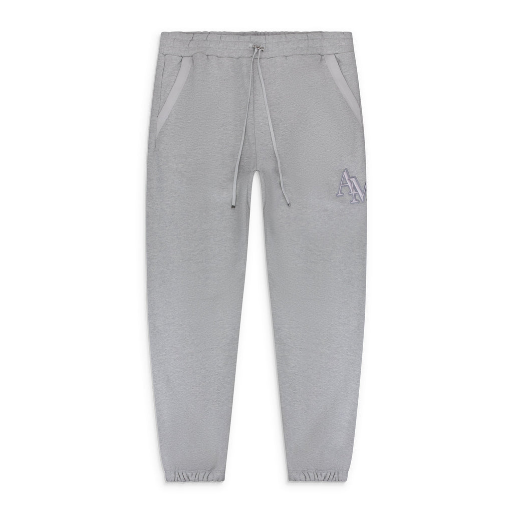 Heather Grey Staggered Sweatpants