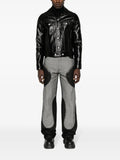 Courrèges faux-leather button-up jacket