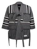 Mostly Heard Rarely Seen cargo wool jacket