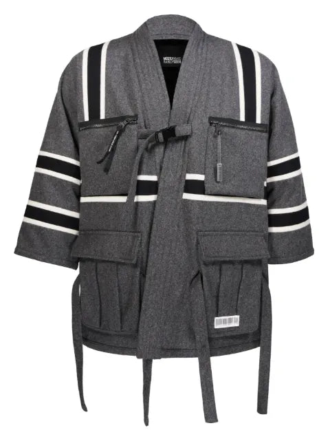Mostly Heard Rarely Seen cargo wool jacket