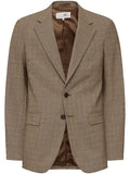 MM6 Maison Margiela tartan-pattern blazer