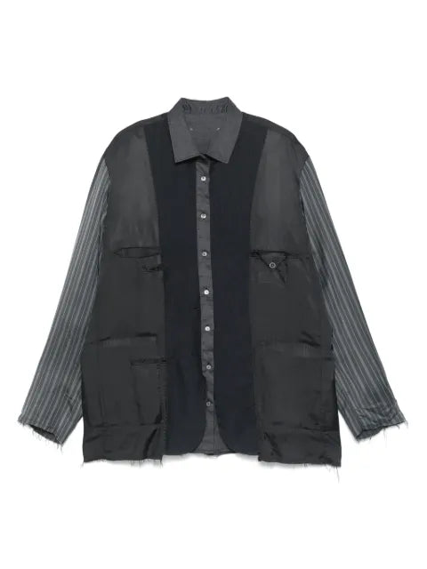 Maison Margiela contrast-sleeves jacket