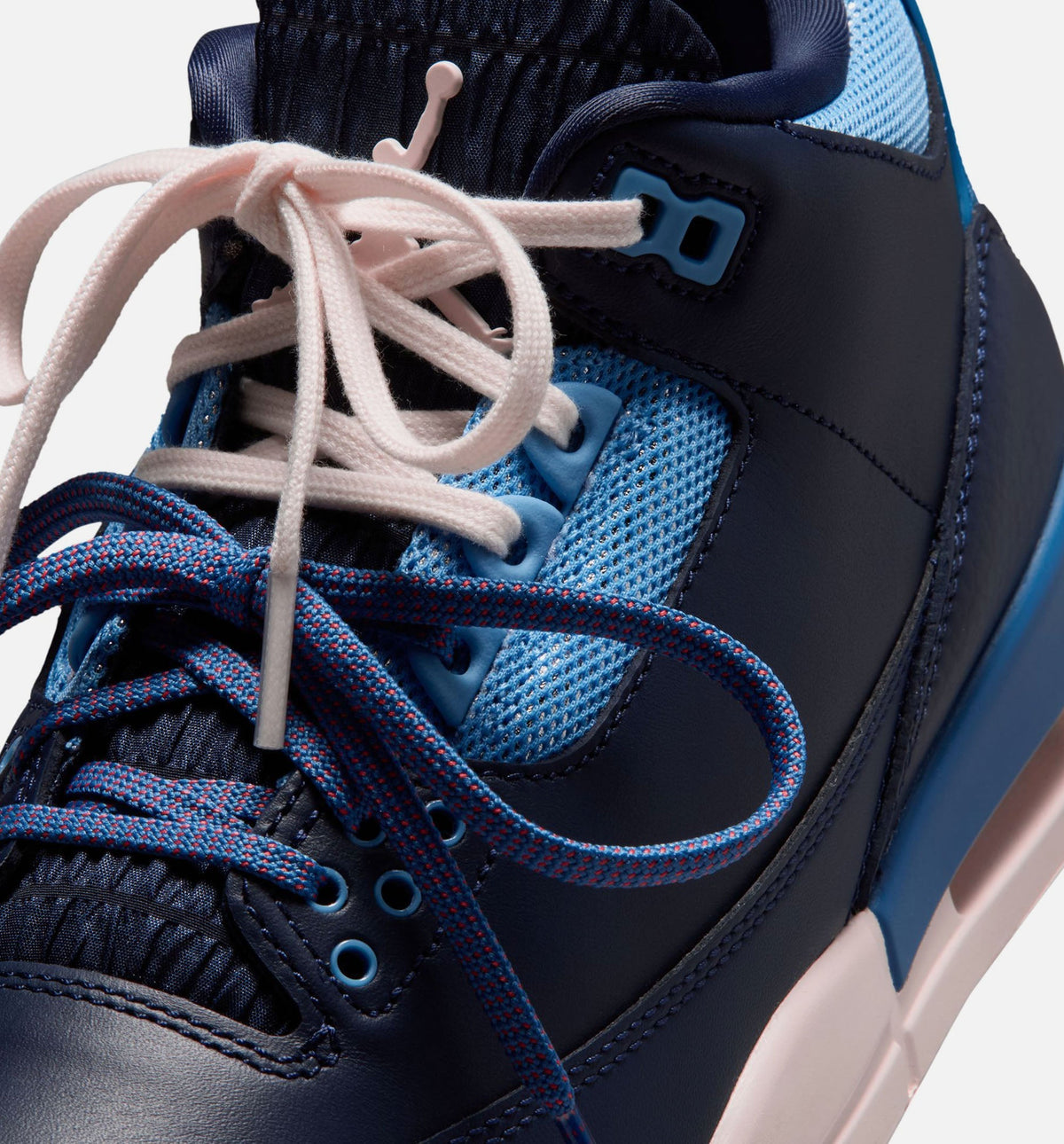 Air Jordan 3 Retro Sport Renaissance Women's Sneakers - Obsidian / Chalk / Track Red