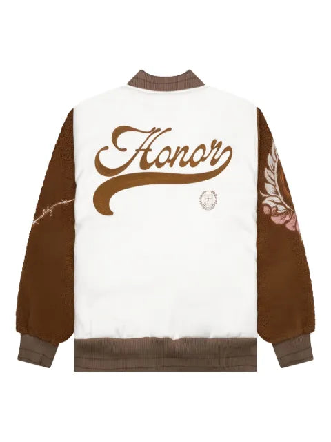Honor The Gift embroidered bomber jacket