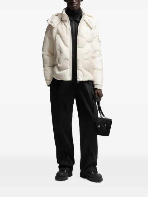 Moncler Candes hooded panelled jacket