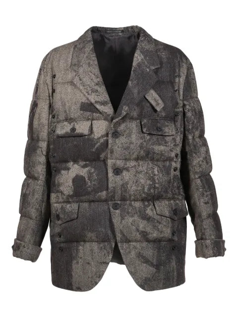 Yohji Yamamoto buttoned padded jacket