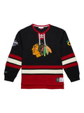 Mitchell & Ness Chicago Blackhawks Heritage lace-up pullover