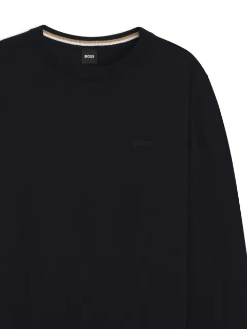 BOSS logo crew-neck sweatshirt