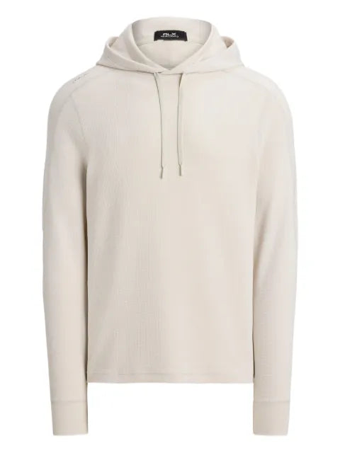 RLX Ralph Lauren waffle-knit drawstring hoodie