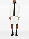 Givenchy couture seam jacket in denim embroidered Givenchy Paris