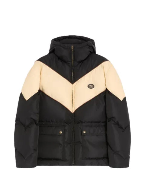 Valentino Garavani black hooded jacket
