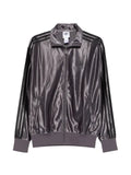 adidas stripe-detail zip-fastening jacket