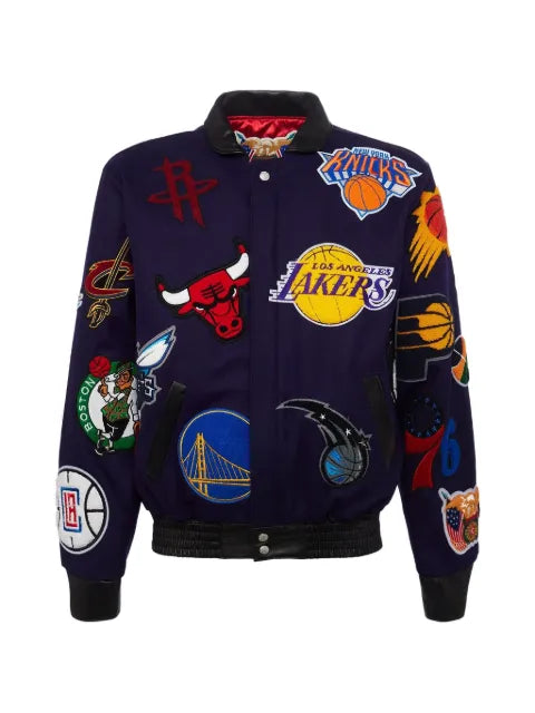 Jeff Hamilton  NBA Collage bomber jacket