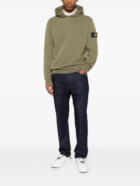 Stone Island 6100031 malfilé fleece 'old' effect