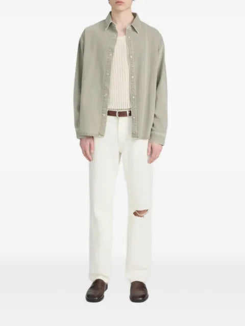 FRAME relaxed-fit long-sleeve overshirt