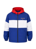 Tommy Hilfiger reversible colour-block jacket