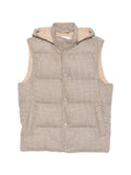 Eleventy check-pattern gilet
