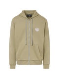 Iceberg logo-print zip-up hoodie