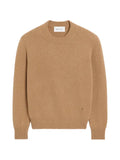AMI Paris Crewneck cashmere sweater with Ami de Coeur