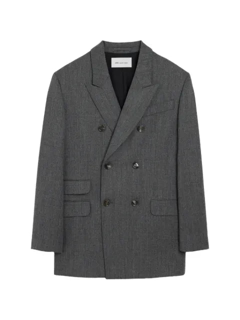 AMI Paris Double breasted wool blazer
