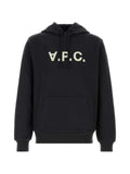 A.P.C. logo-print drawstring hoodie