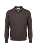 Altea long-sleeve polo sweater