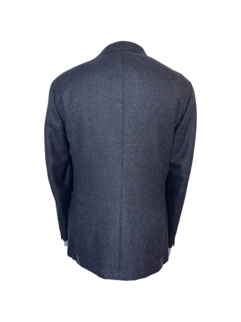 Luciano Barbera plaid notch-lapel blazer