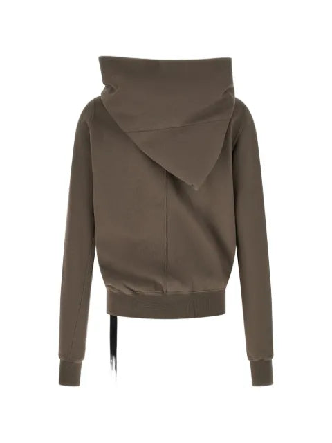Rick Owens DRKSHDW Tower Mountain hoodie in furka heavy sweatshirt jersey