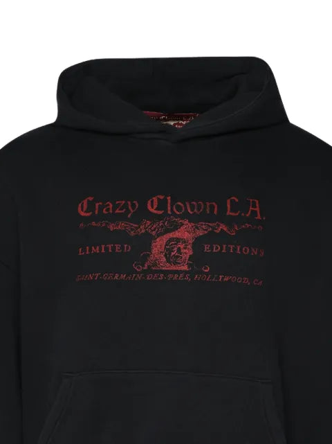 Crazy Clown L.A. Crazy Clown Town logo-print hoodie