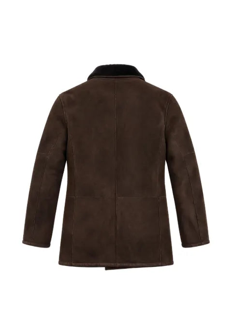 ASPESI double-breasted shearling jacket