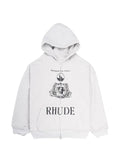 RHUDE Youth Of America zip-up hoodie