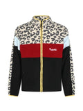Mauna Kea leopard-print colour-block jacket