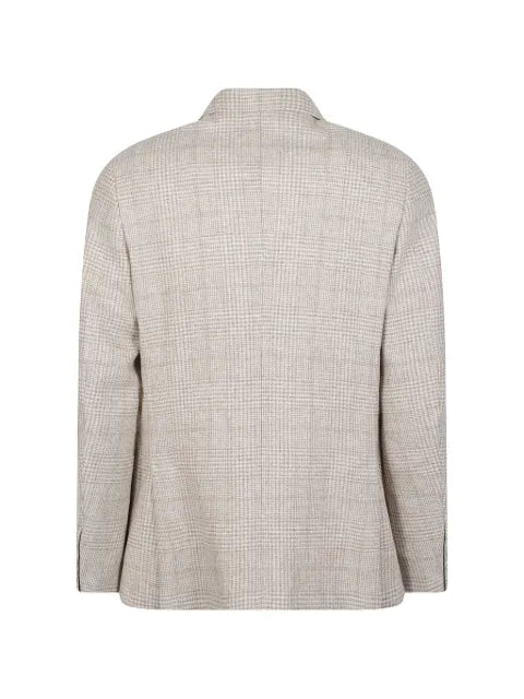 Zegna Prince of Wales-check wool blazer