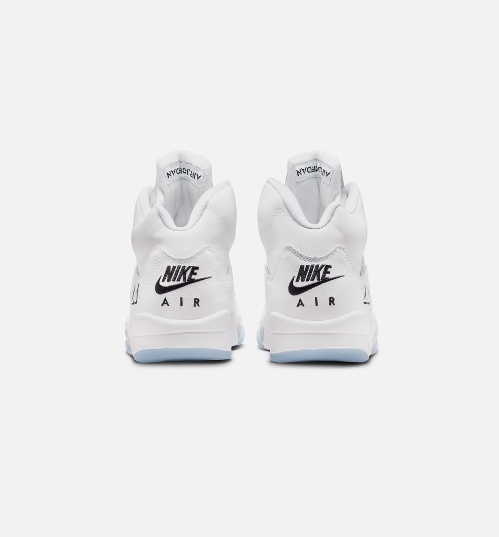 Air Jordan 5 Retro OG White Metallic Men's Lifestyle Shoe – White/Metallic Silver/Black