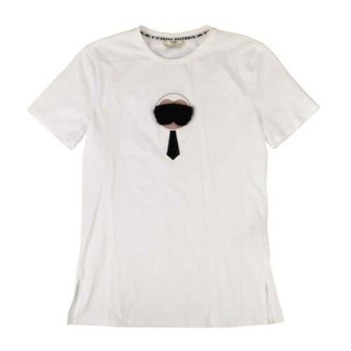 White Cotton 'Karl Monster' T-Shirt