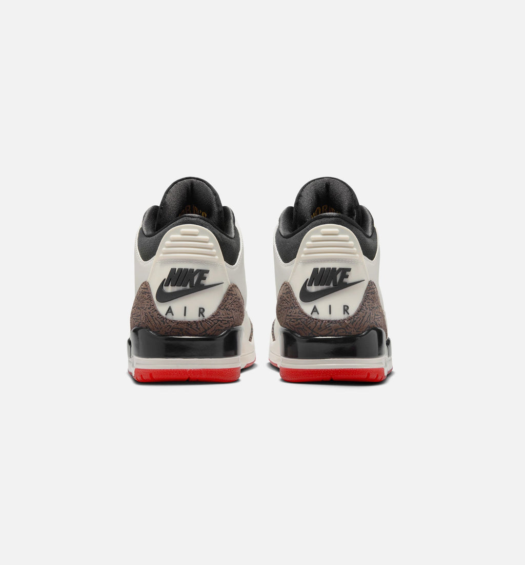 Air Jordan 3 Retro Sail and University Red – Men's Lifestyle Shoe in Sail/Black/University Red/Pale Ivory
