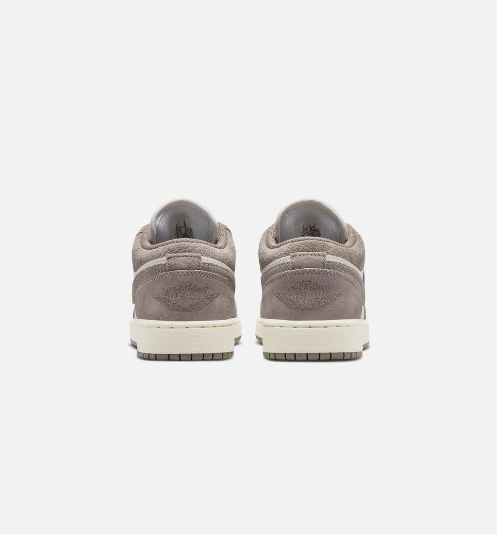 Air Jordan 1 Low Grade School | Big Kids' Lifestyle Shoe | Olive Grey/Enigma Stone/Summit White