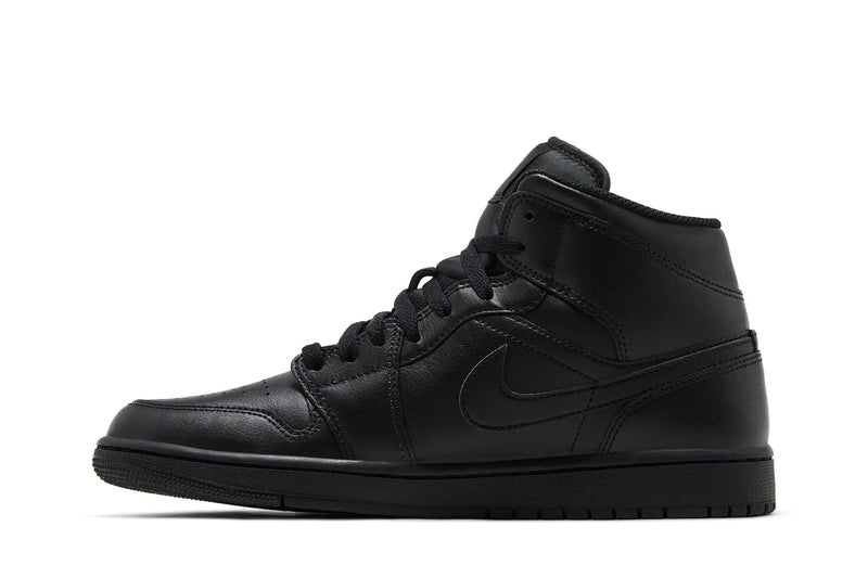 Nike Air Jordan 1 Mid 'Triple Black' (2022)