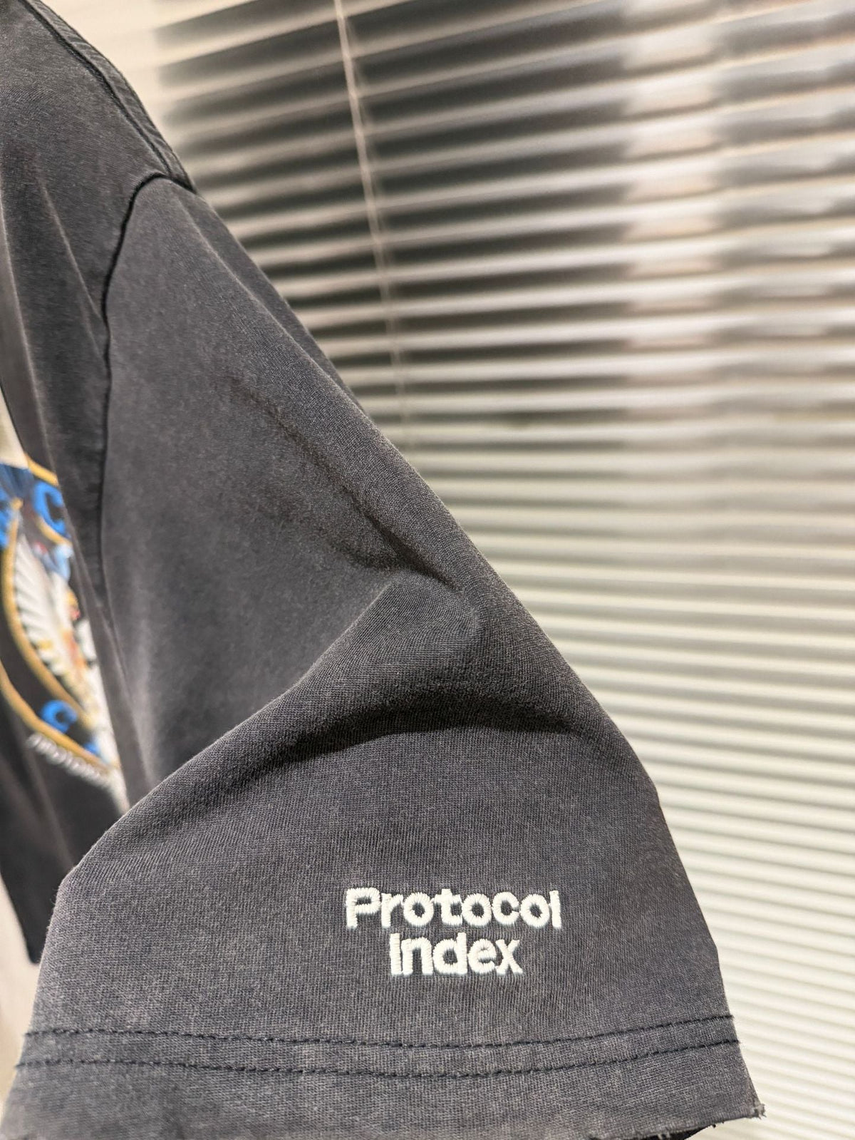 Protocol Index Two-Headed Eagle Graphic Short Sleeve Crewneck T-Shirt
