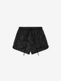 Nylon Checkered Gym Short