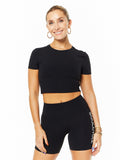 AIRWEIGHT SHORT SLEEVE CROP