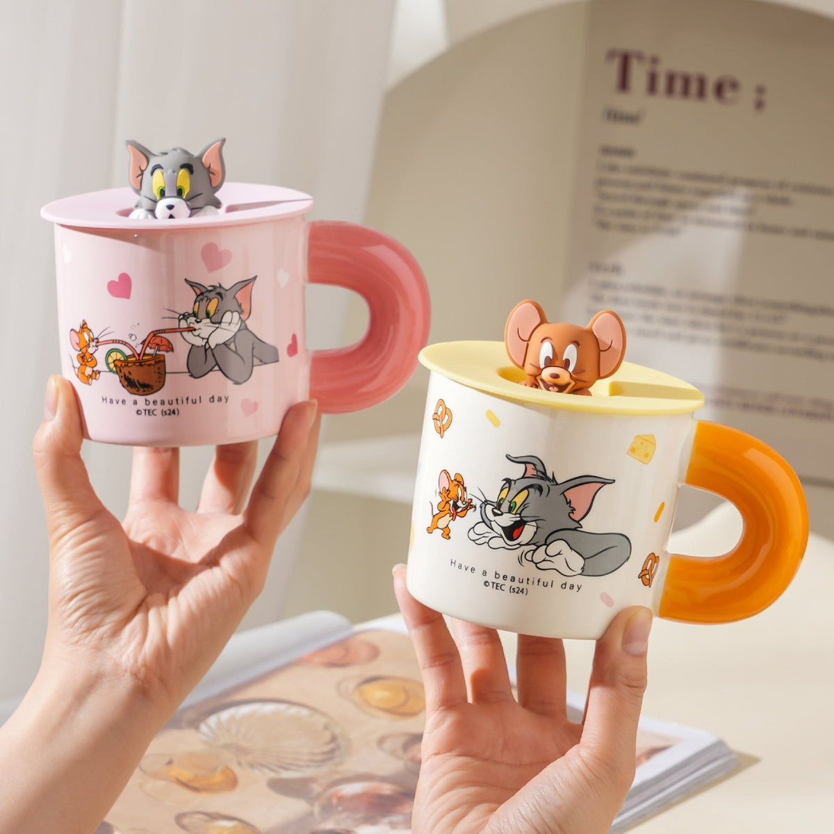 Tom & Jerry Love & Laughs Mug