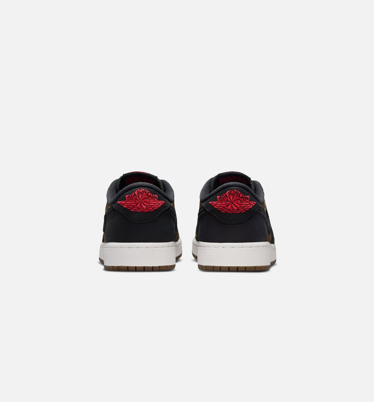 Air Jordan 1 Retro Low OG Laser Youth Sneakers - Black/Varsity Red/Summit White
