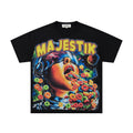 MAJESTIK Script Back Graphic T-Shirt