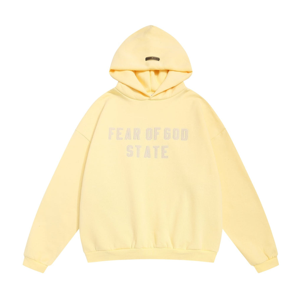Fear of God State Embroidered Graphic Hoodie