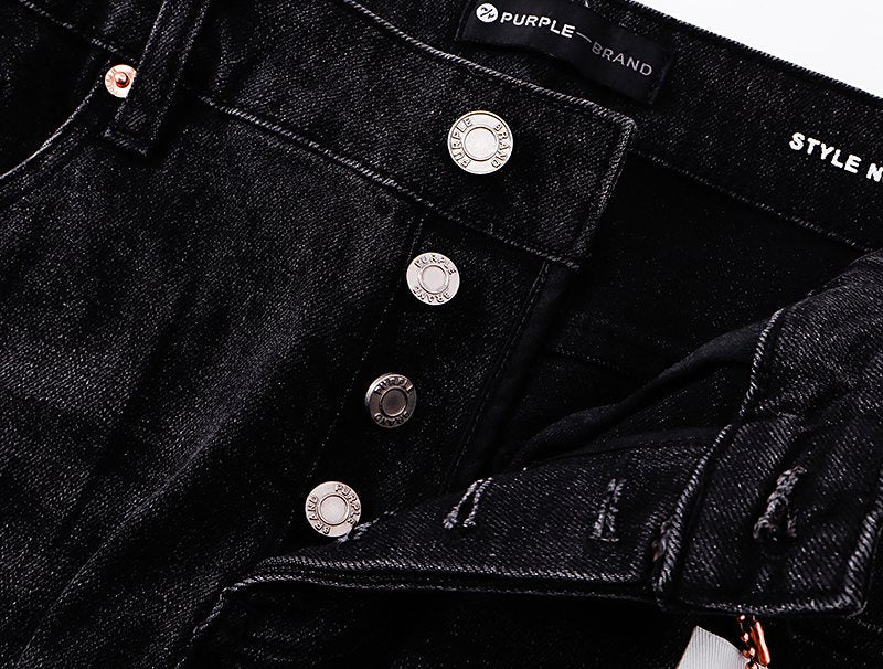 Purple Brand Black Embellished Jeans